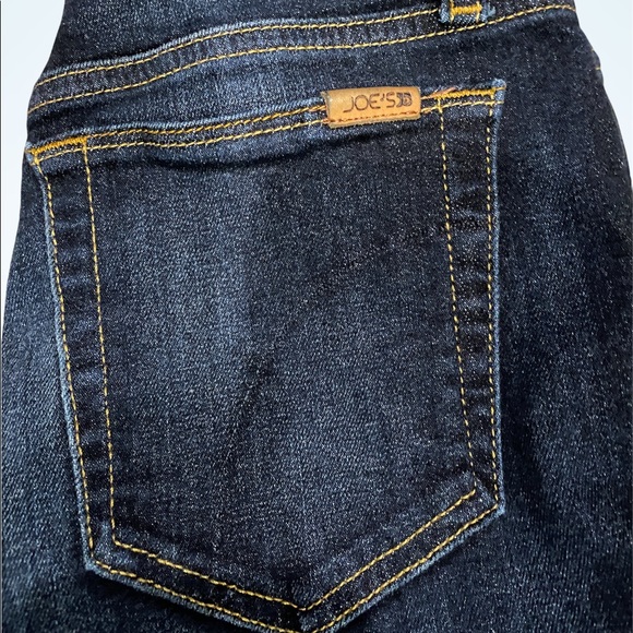 Joe's Jeans Stretchy Mid-Rise Skinny Ankle Jeans Rikki Dark Wash Size 27 VGC - Picture 8 of 9